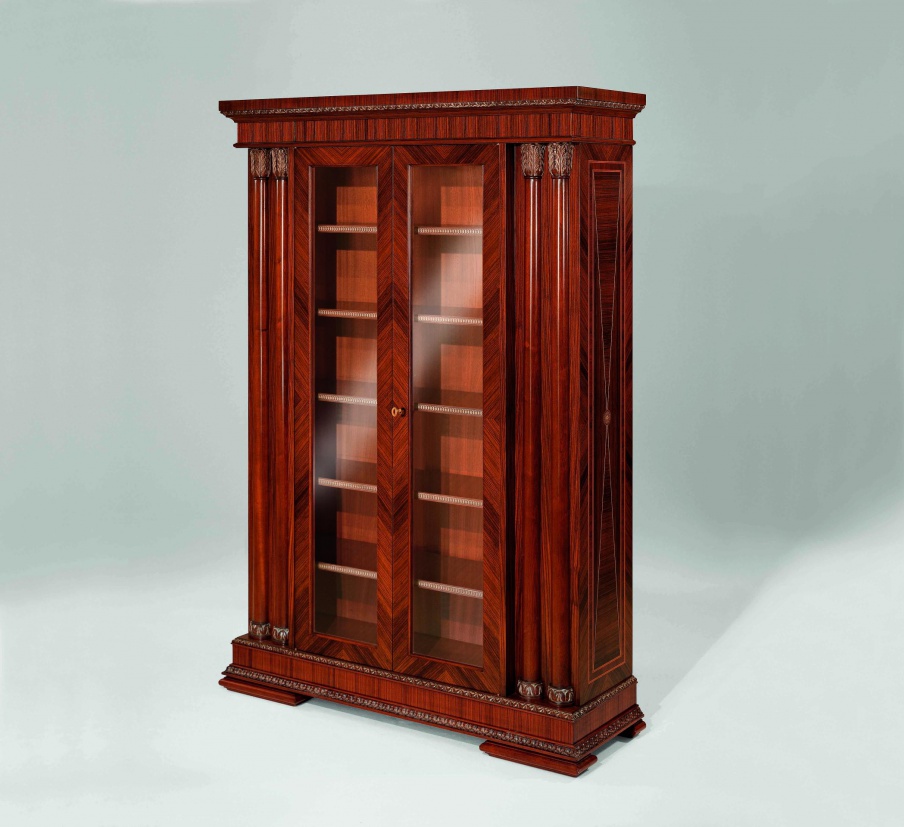 Bookcase natural wood S. I. P. ARR 05, Colombo Stile