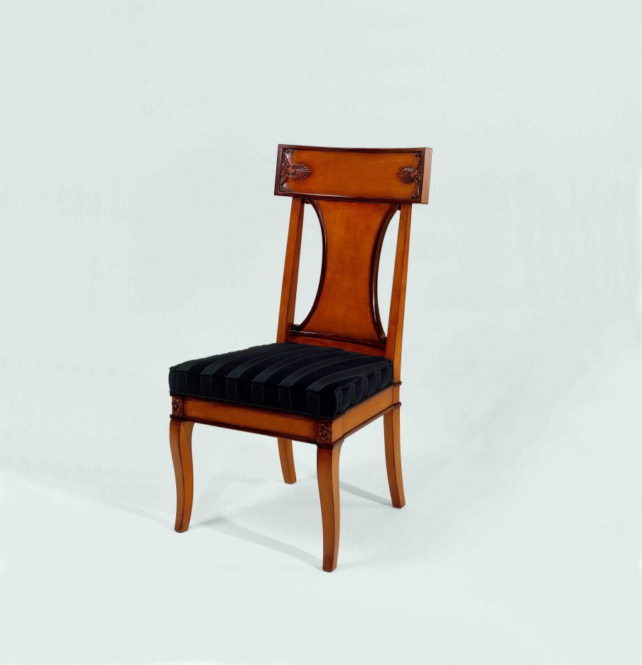 Chair natural wood S. I. P. ARR 05, Colombo Stile