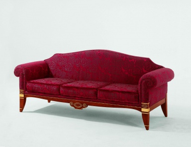 Three seater sofa natural wood S. I. P. ARR 05, Colombo Stile