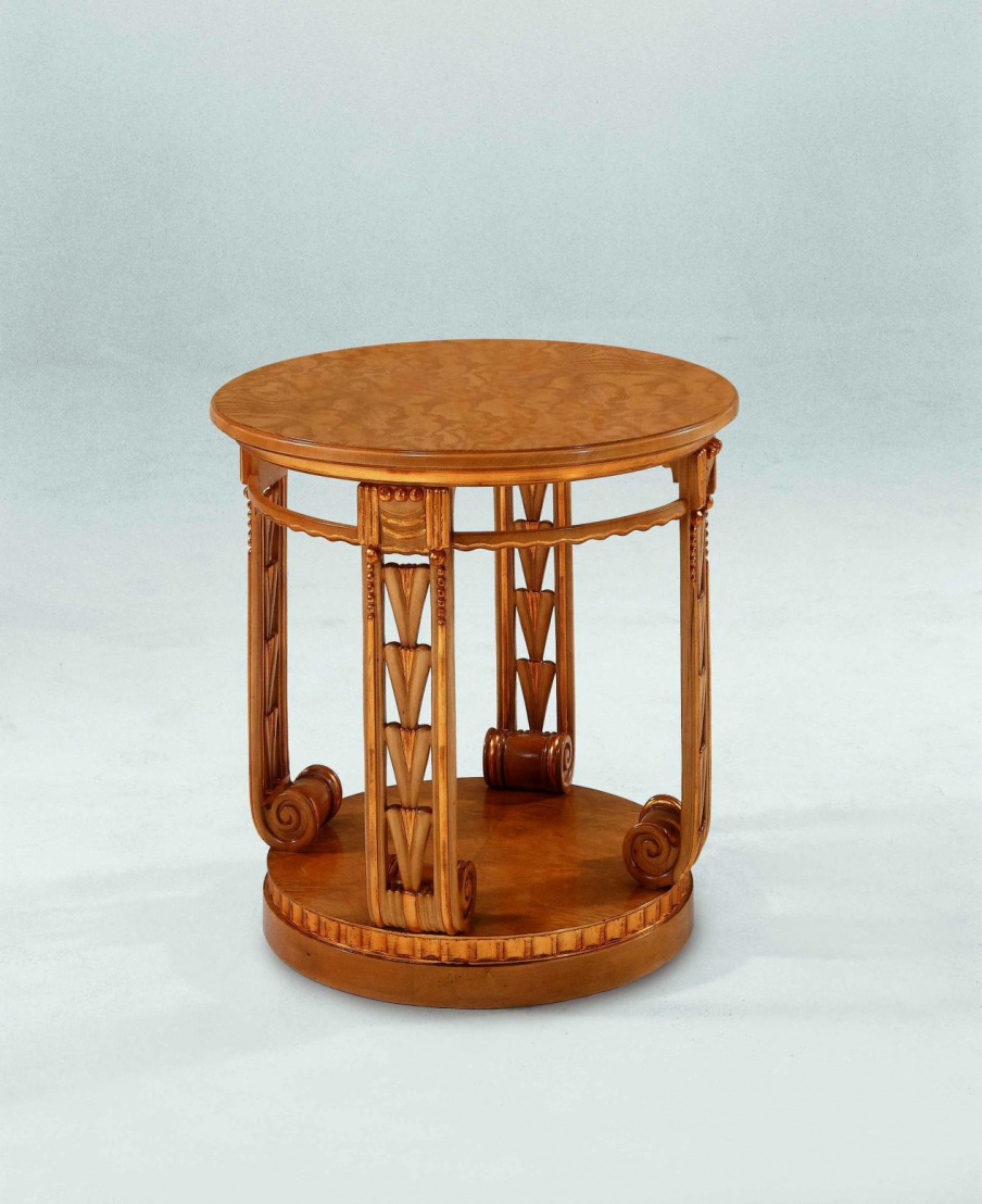 Coffee table natural wood S. I. P. ARR 05, Colombo Stile