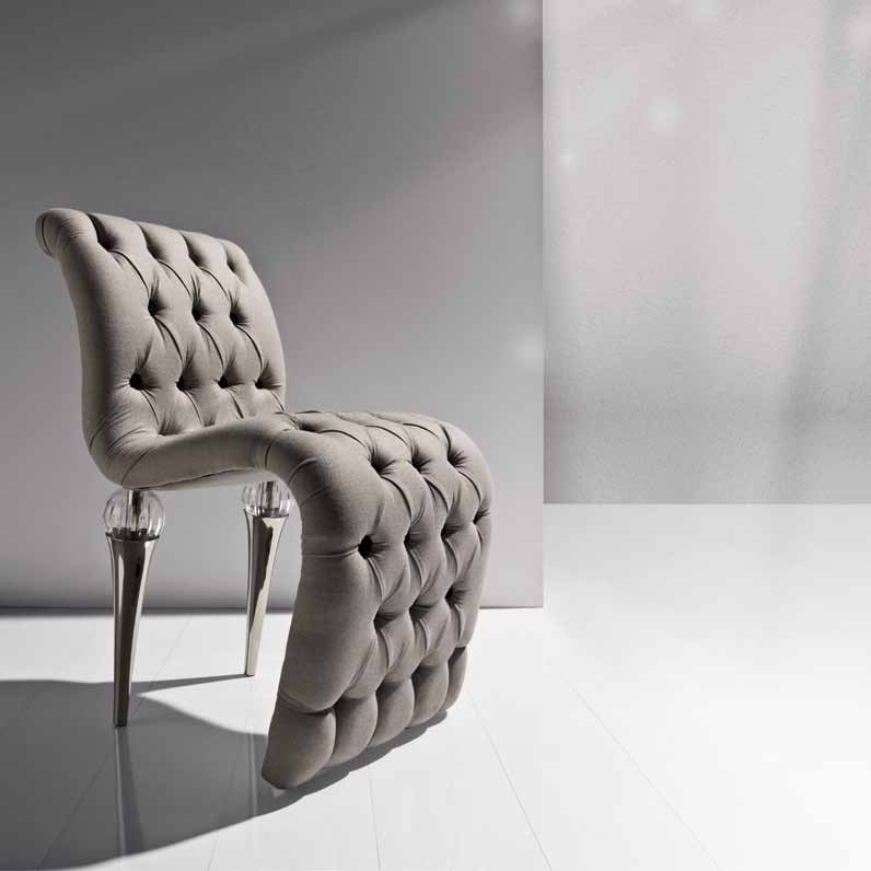 Chair with high back Cloe, JC Passion