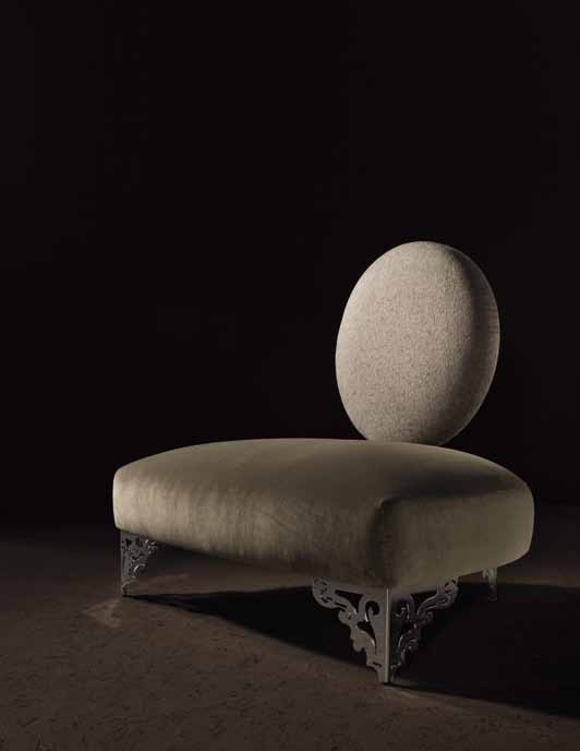 Chair with metal legs Esprit, JC Passion