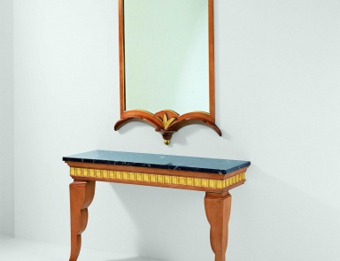 The console is natural wood S. I. P. ARR 05, Colombo Stile