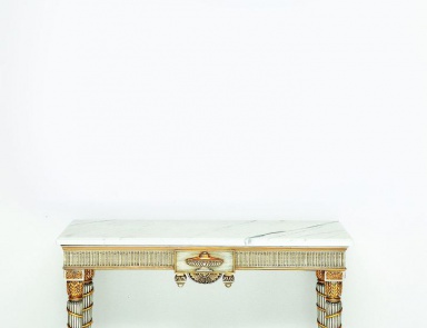 The console is natural wood S. I. P. ARR 09, Colombo Stile