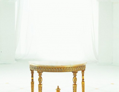 The console is natural wood S. I. P. ARR 09, Colombo Stile