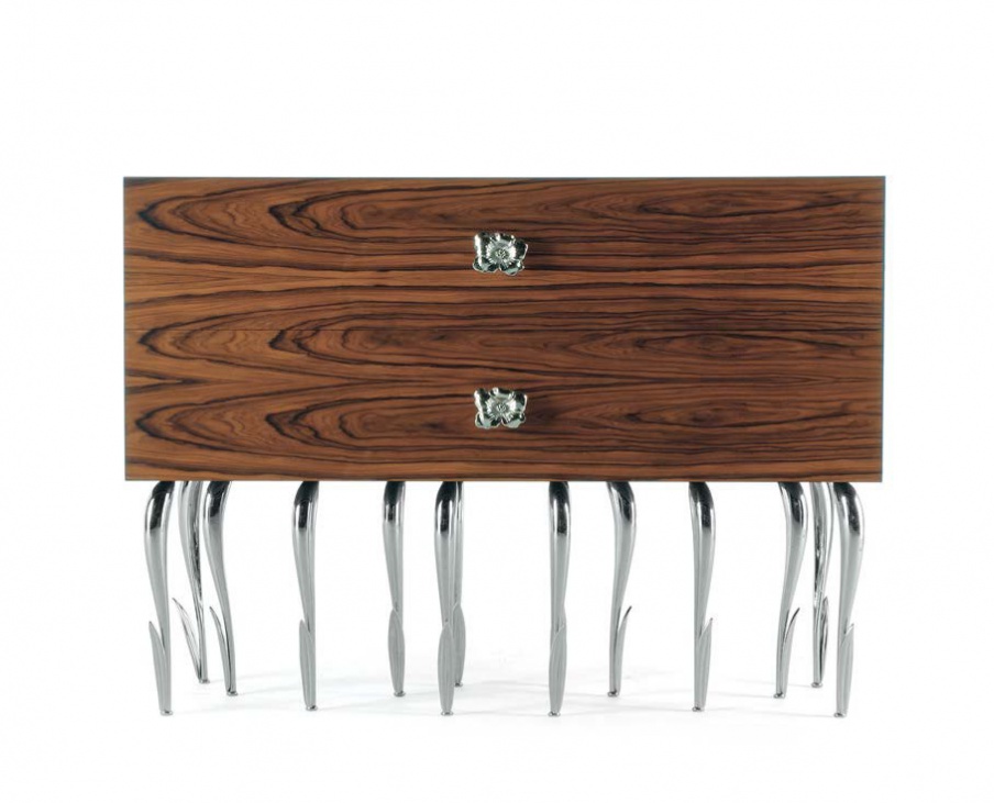 Dresser with metal legs Flower, JC Passion
