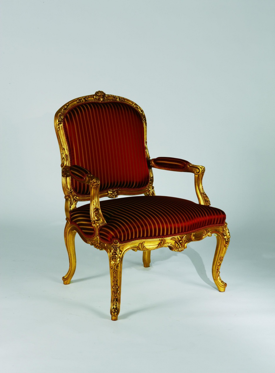 Chair natural wood S. I. P. ARR 09, Colombo Stile