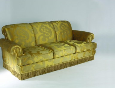 Three-seater sofa natural wood S. I. P. ARR 09, Colombo Stile
