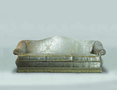 Three seater sofa natural wood S. I. P. ARR 09, Colombo Stile