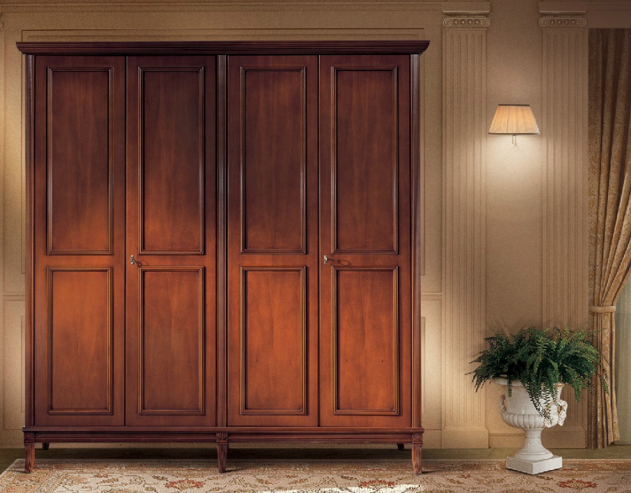 Wardrobe with four doors Ravel, Angelo Cappellini