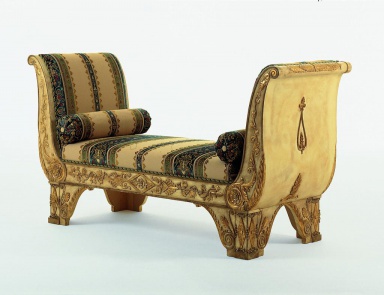 Bench S. I. P. ARR 09 natural wood, Colombo Stile