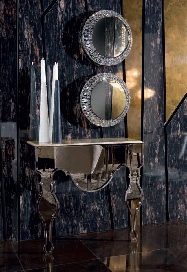 The Alagon console with marble top, JC Passion