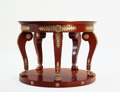 Coffee table natural wood S. I. P. ARR 09, Colombo Stile