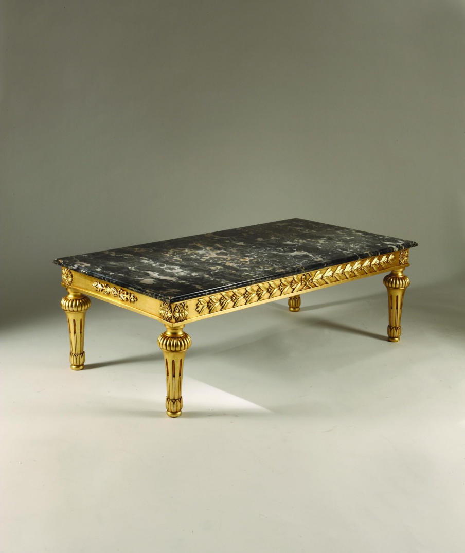 Coffee table natural wood S. I. P. ARR 09, Colombo Stile