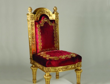 Chair natural wood S. I. P. ARR 09, Colombo Stile