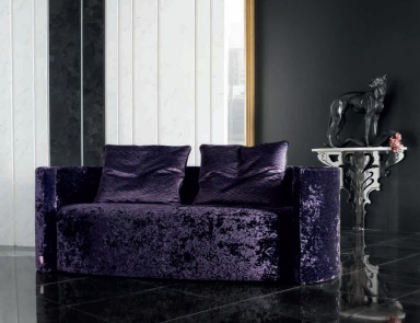 Double sofa Ellisse, JC Passion (semi-circular sofa round)