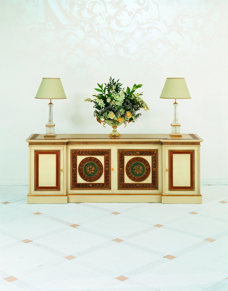 The Cabinet of natural wood S. I. P. ARR 09, Colombo Stile