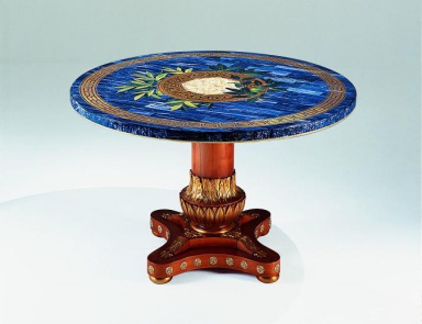 Dining table natural wood S. I. P. ARR 09, Colombo Stile