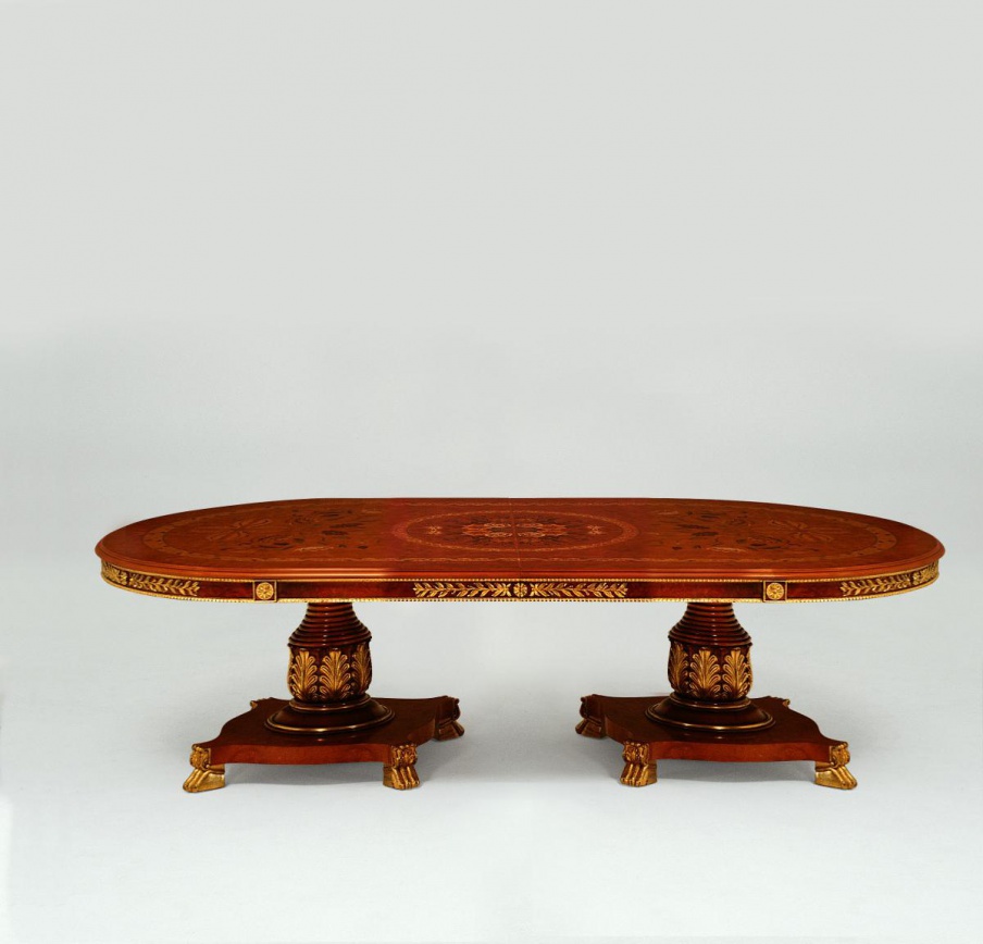 Dining table natural wood S. I. P. ARR 09, Colombo Stile