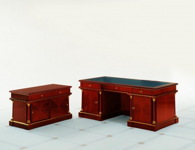 Desk natural wood S. I. P. ARR 09, Colombo Stile