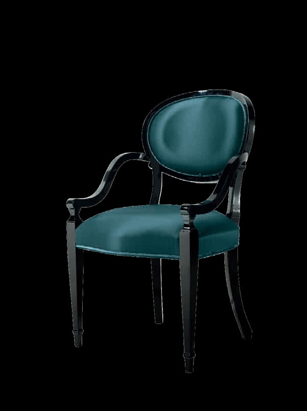 Chair with armrests Clarabella, JC Passion