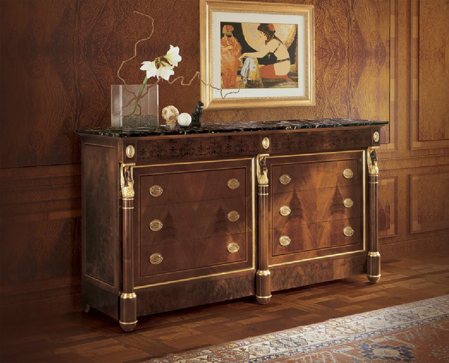 Dresser with marble top Paganini, Angelo Cappellini