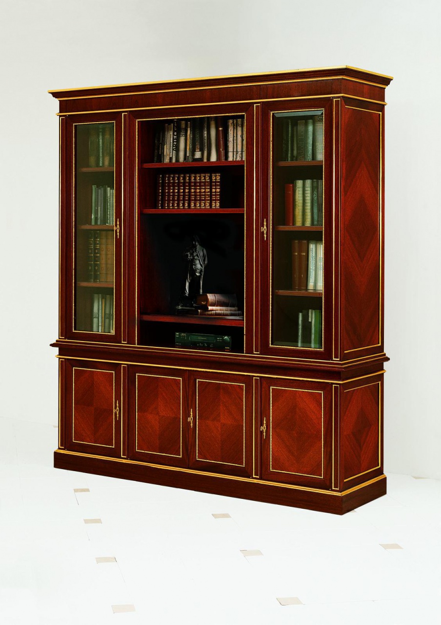 Bookcase natural wood S. I. P. ARR 09, Colombo Stile