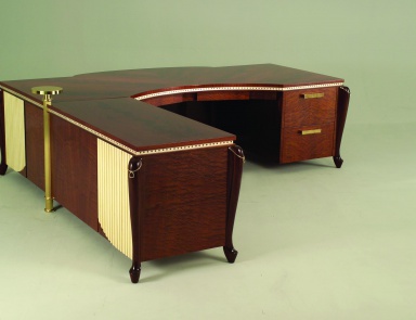 Desk natural wood S. I. P. ARR 09, Colombo Stile