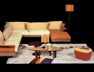 Modular corner sofa angolare Super Roy Il Loft