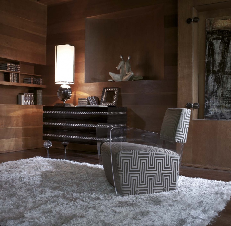 Armchair in fabric Aura, JC Passion