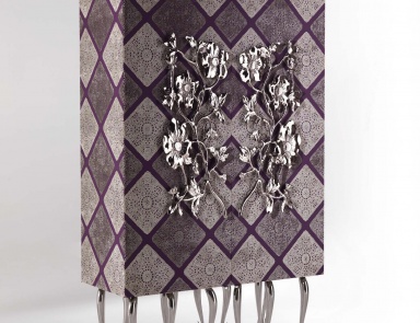 The Cabinet is made of solid wood Flower, JC Passion