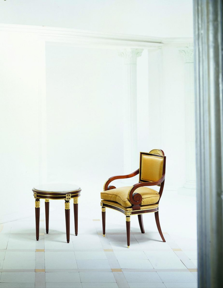 Coffee table natural wood S. I. P. ARR 09, Colombo Stile