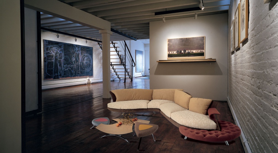 Quadruple sofa Super Roy Esecuzione, Il Loft