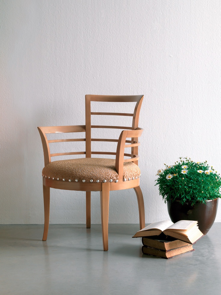 Chair with armrests Office Design, Bizzotto