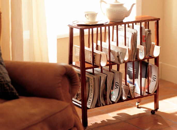 Rack for Newspapers Office Design, Bizzotto