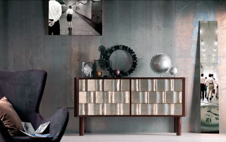 Bedside table Chest of Drawers, Bizzotto