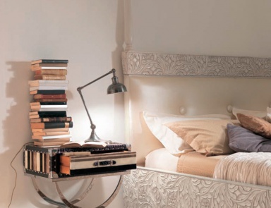 Nightstand bedside Chest of Drawers, Bizzotto