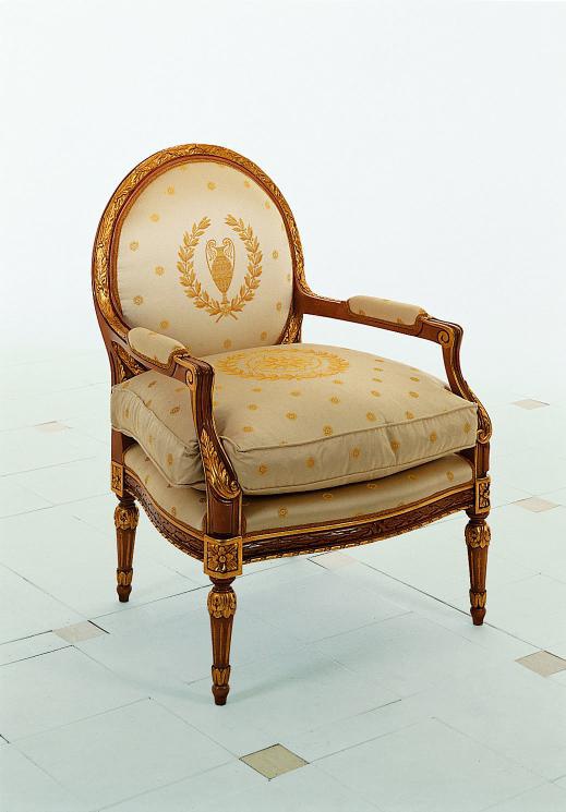 Chair S. I. P. ARR 09 natural wood, Colombo Stile