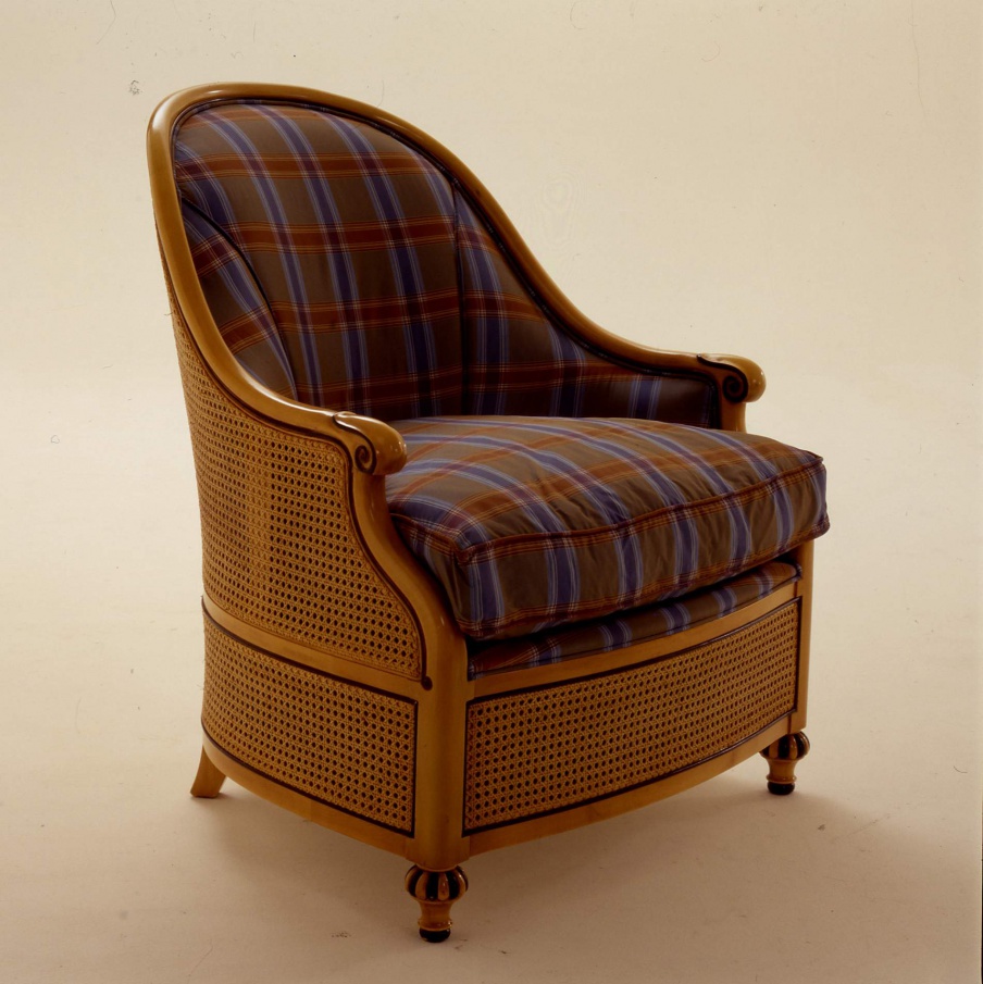 Wien chair made of natural wood, Colombo Stile