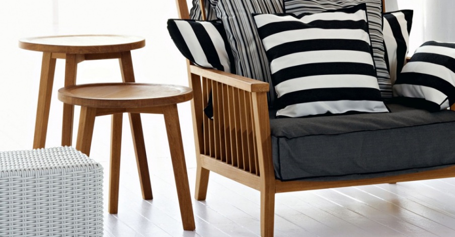 InOut round coffee table, Gervasoni