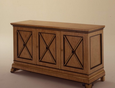 The Cabinet of natural wood Wien, Colombo Stile