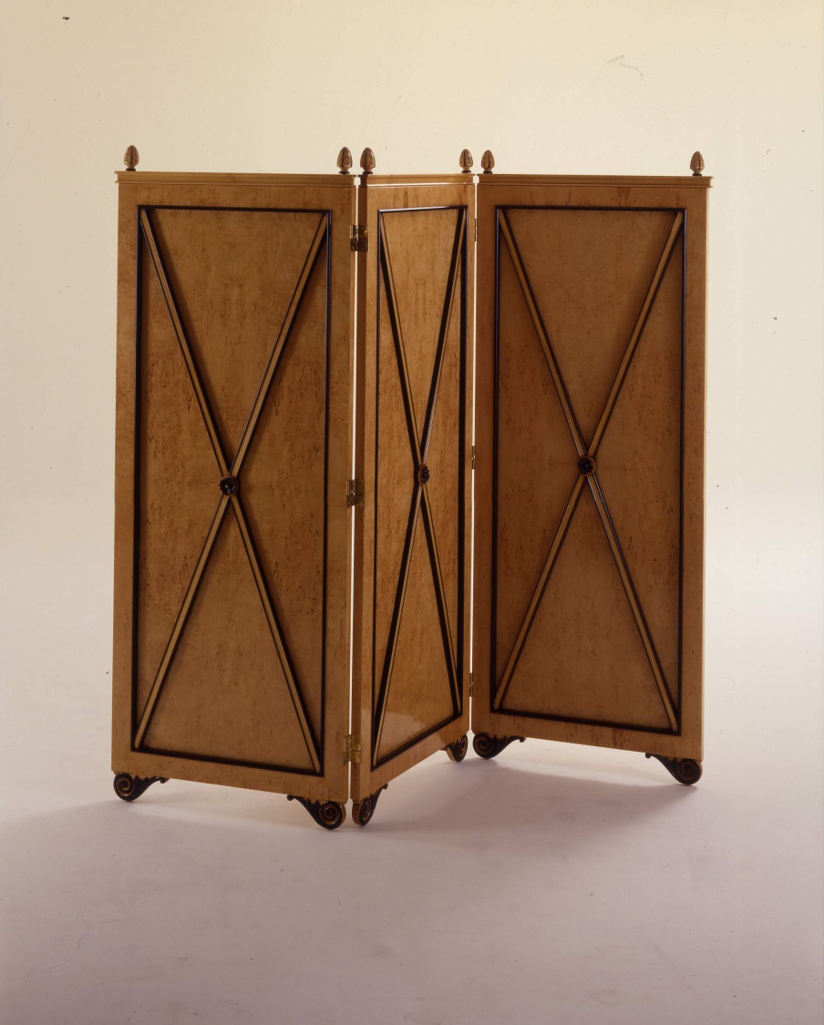 Screen made of natural wood Wien, Colombo Stile 