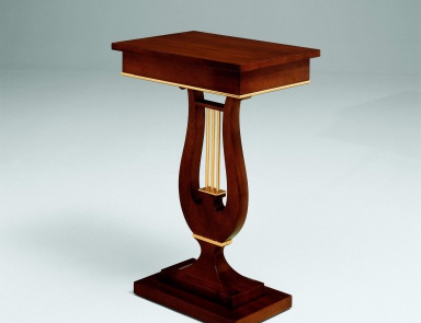 The console is natural wood Zar, Colombo Stile