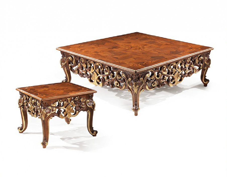 Coffee table with square countertop Angelo Cappellini