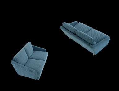 The double Chicago poltrona armchair Il Loft