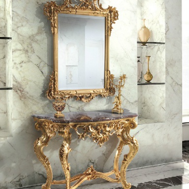 Console with mirror Angelo Cappellini