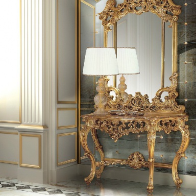 Console with mirror Angelo Cappellini