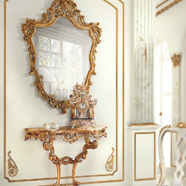 Console with mirror Angelo Cappellini