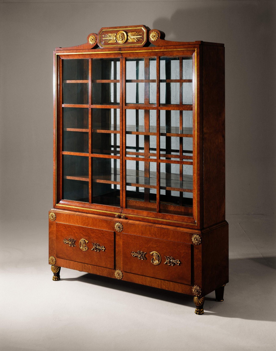 Showcase natural wood Zar, Colombo Stile 