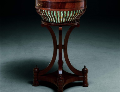 Coffee table natural wood Zar, Colombo Stile